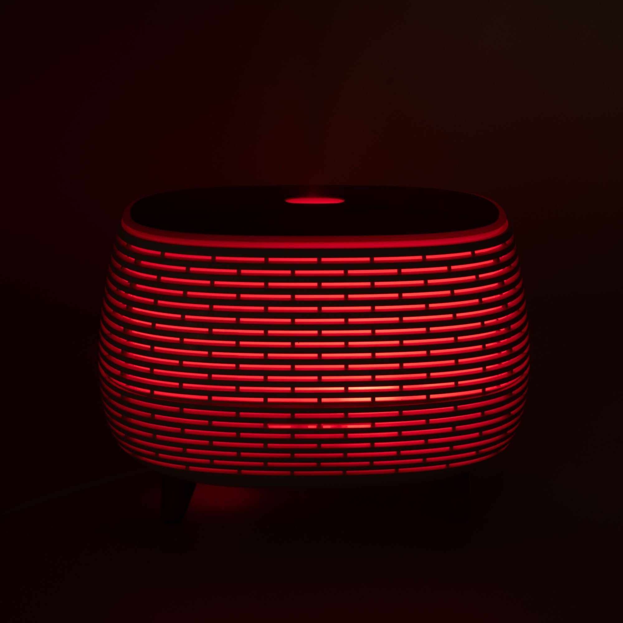 Geribbelde Aroma Diffuser met Kleurverlichting