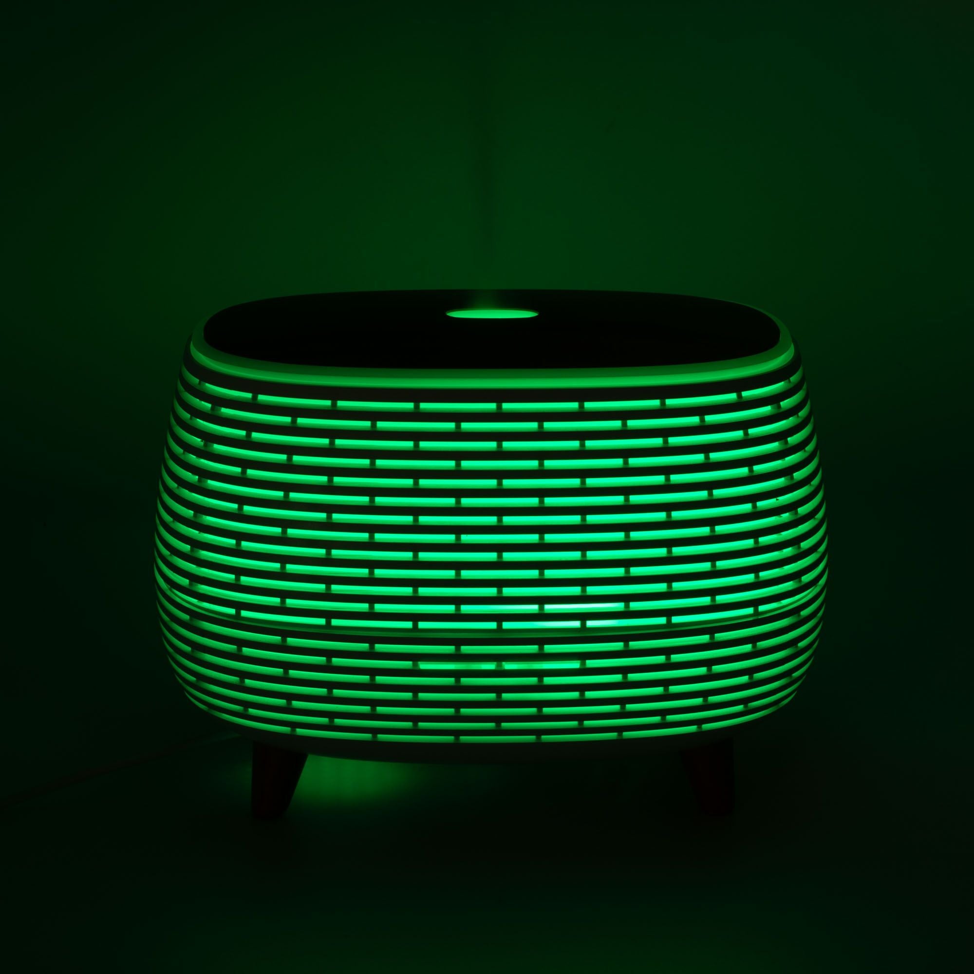 Geribbelde Aroma Diffuser met Kleurverlichting