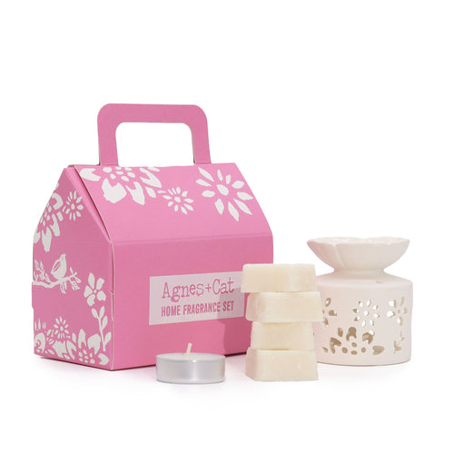 Agnes + Cat Huisparfum Cadeauset - Thee & Rozen