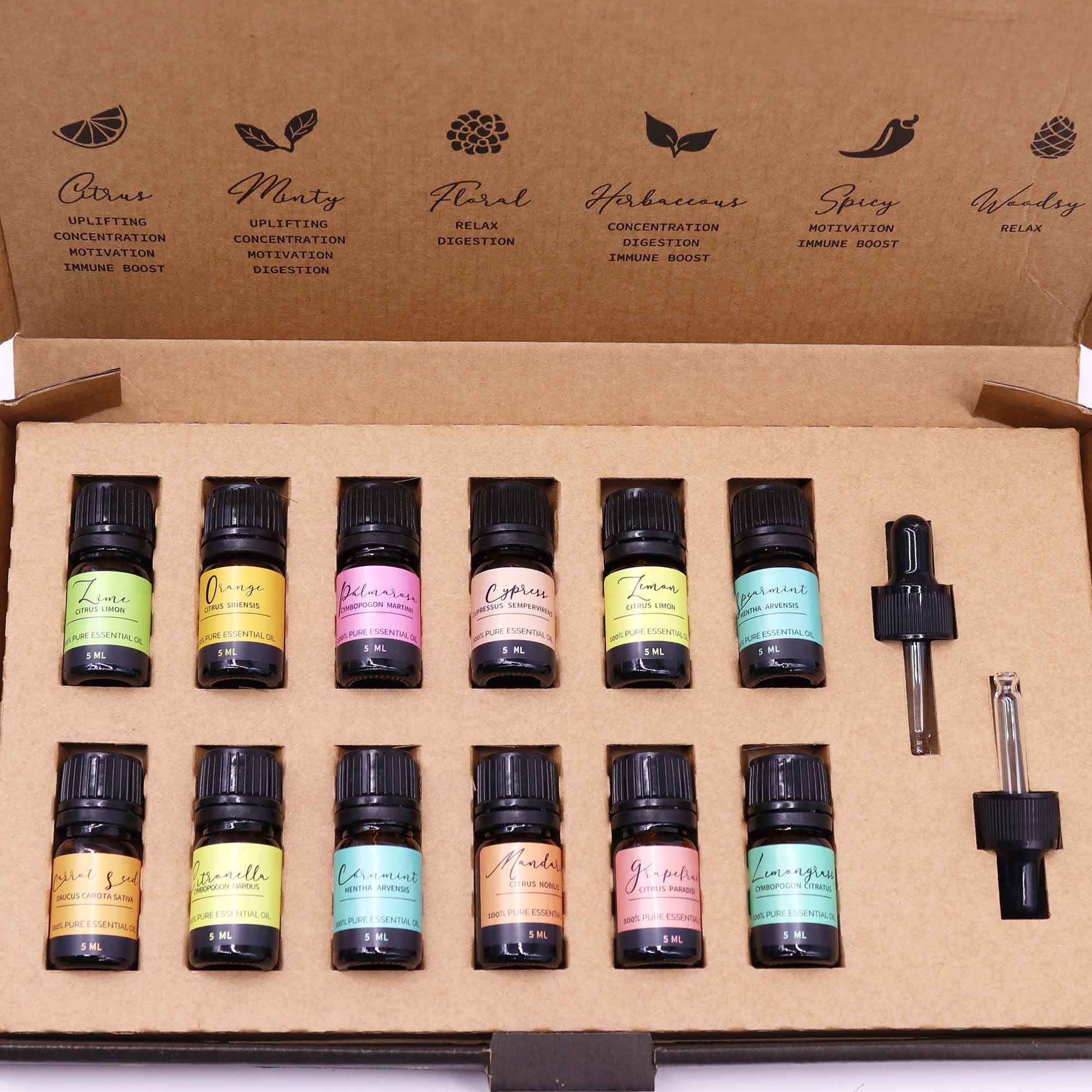 Aromatherapie Etherische Olie Set – Zomer