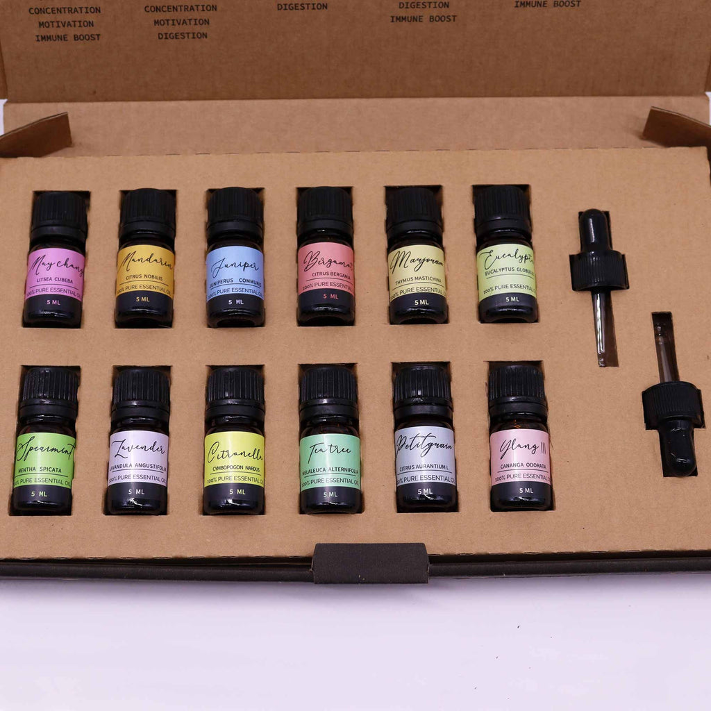 Aromatherapie Etherische Olie Set – Lente