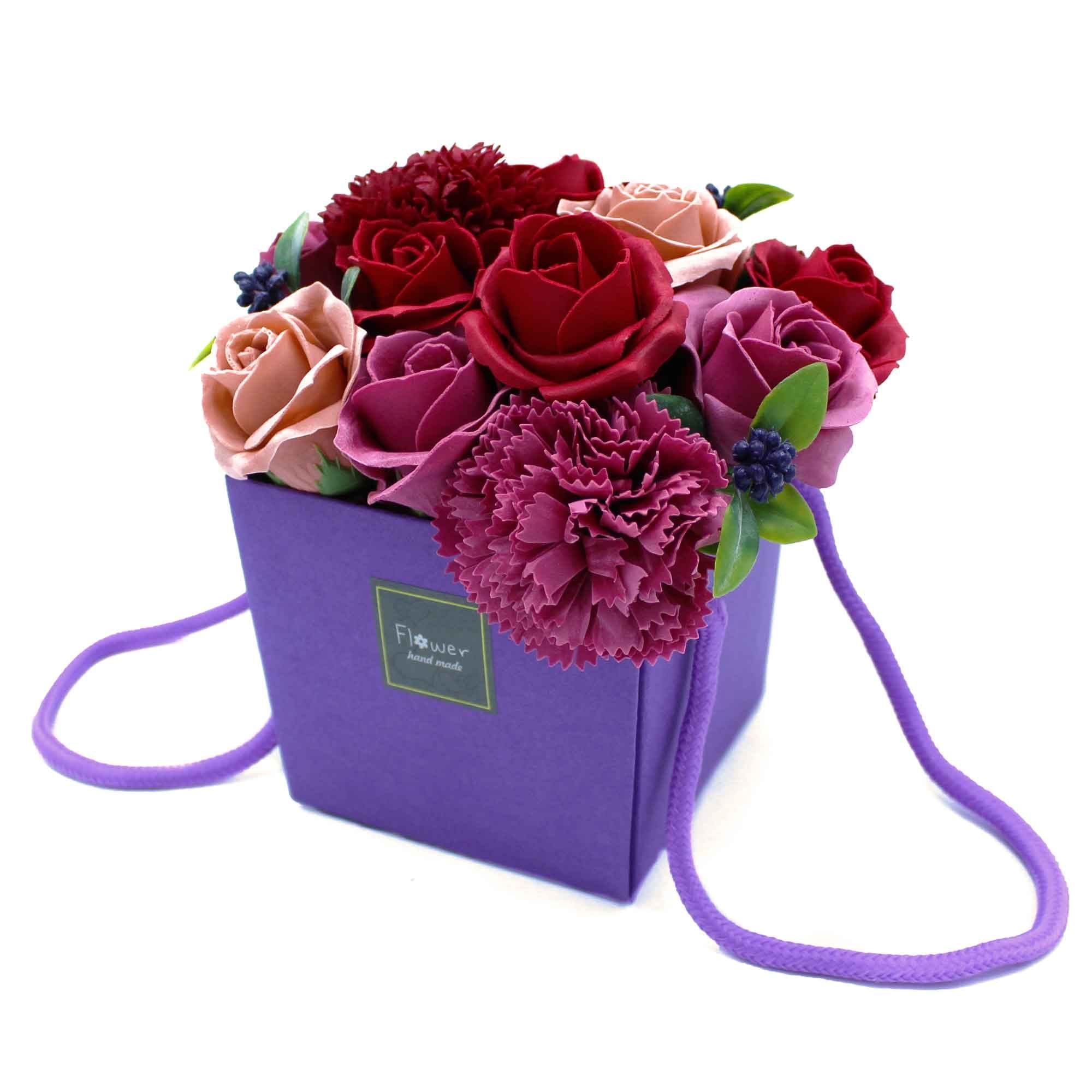 Zeepbloemen Boeket - Paarse Bloementuin
