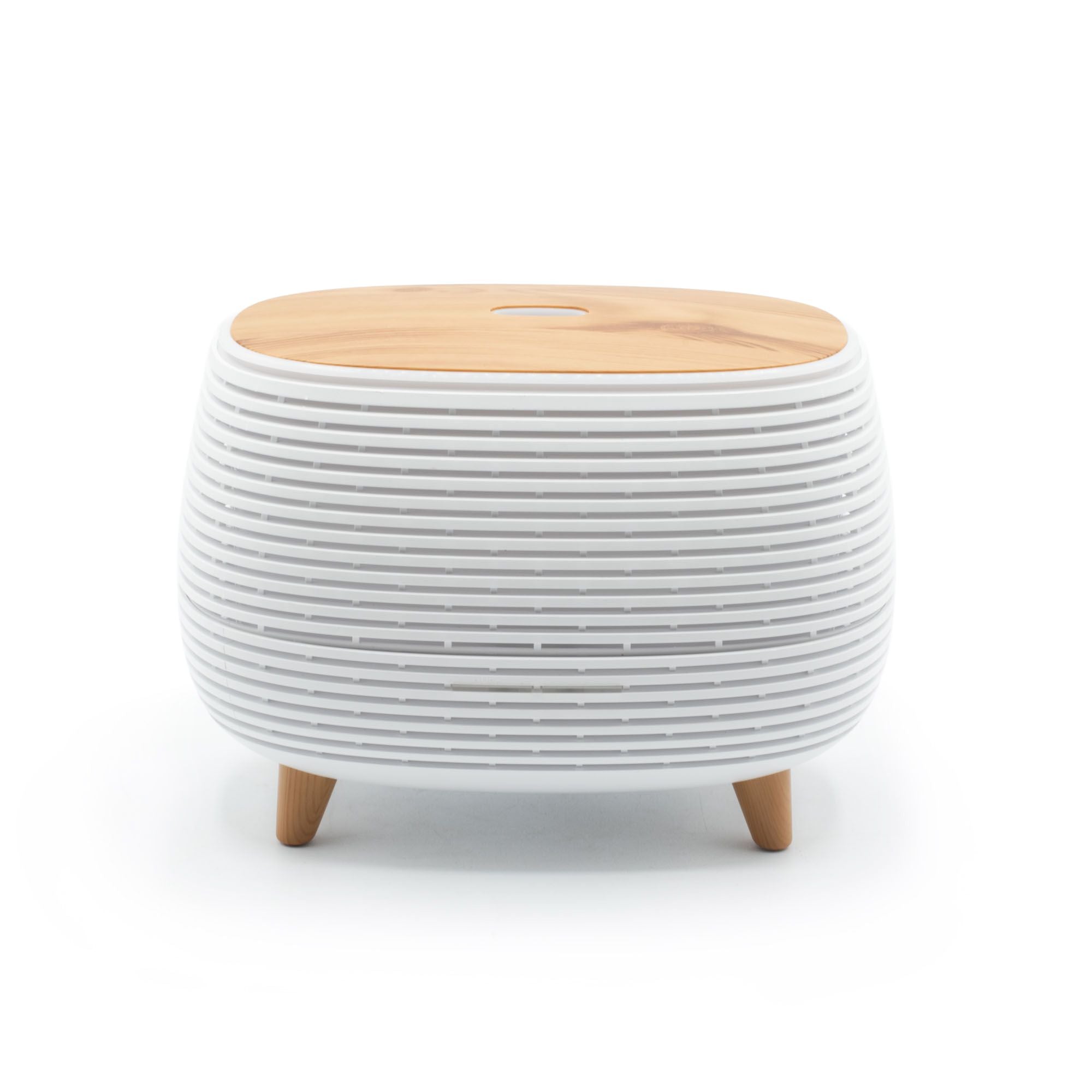 Geribbelde Aroma Diffuser met Kleurverlichting