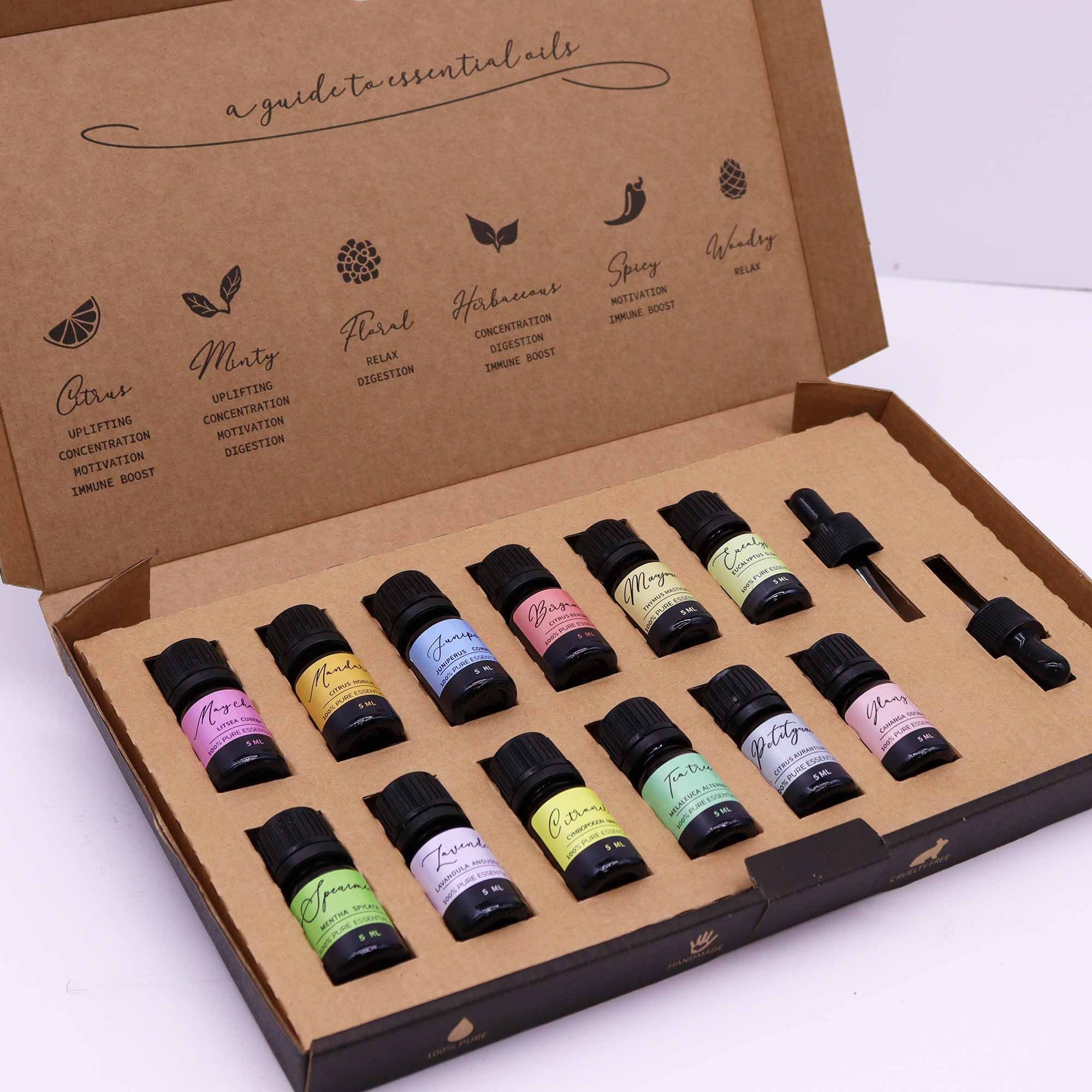 Aromatherapie Etherische Olie Set – Lente