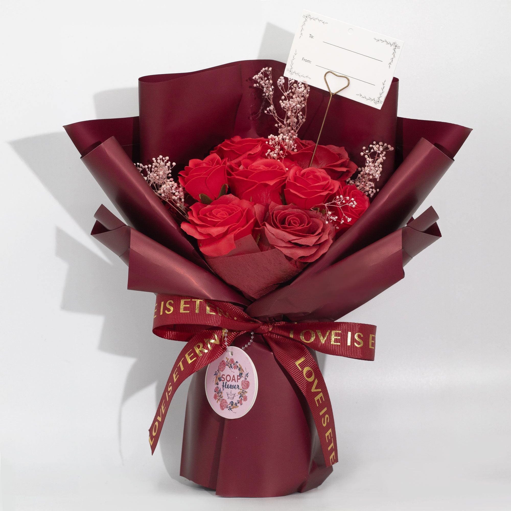 Grote Rozen Boeket - Rood