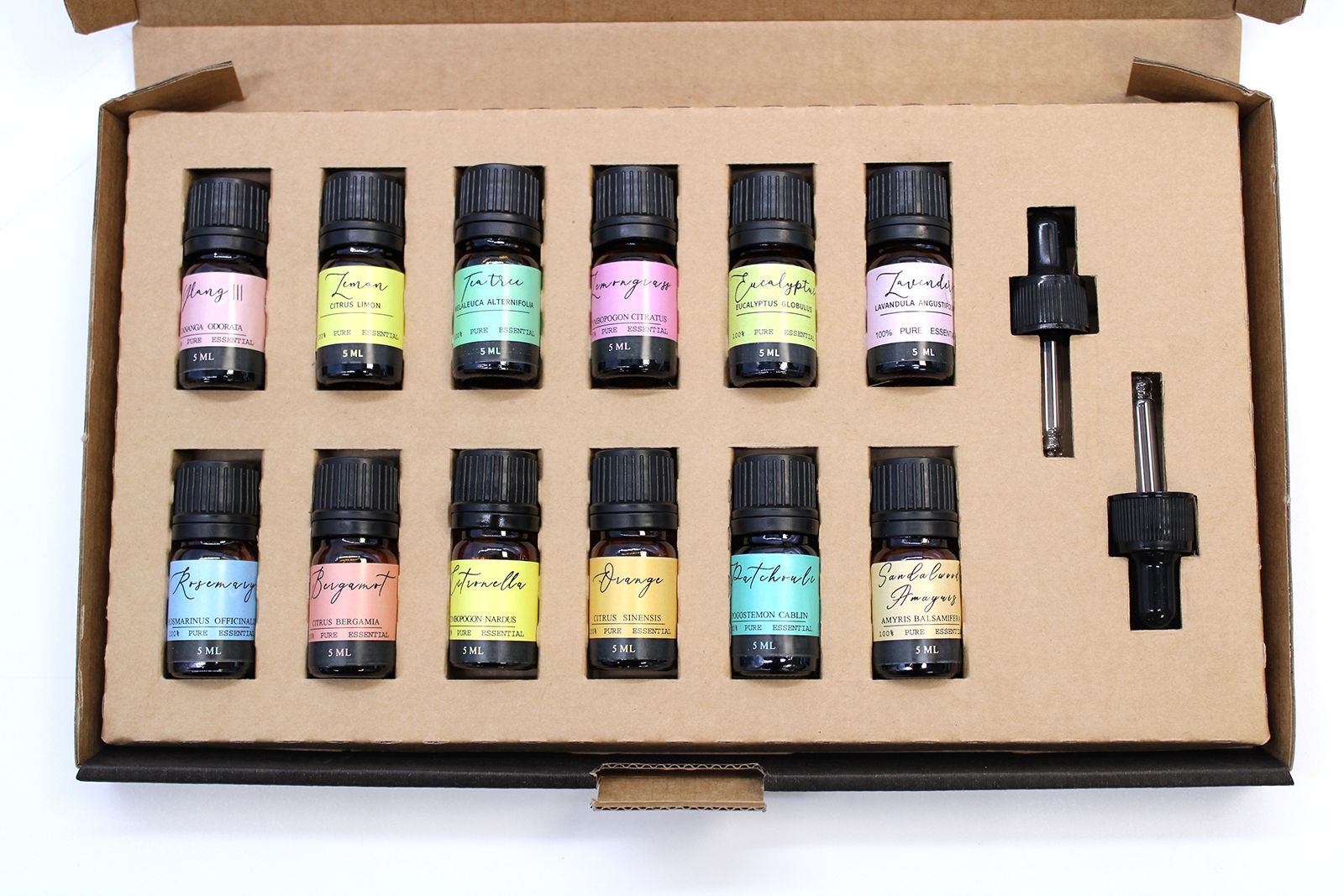 Aromatherapie Etherische Olie Set – Top 12
