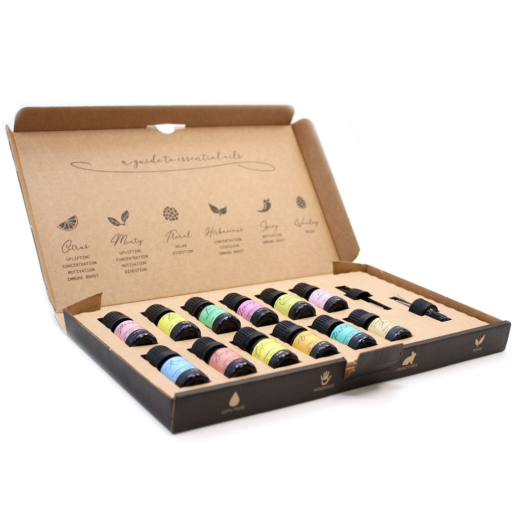 Aromatherapie Etherische Olie Set – Top 12