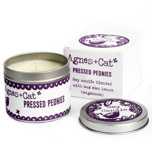 Agnes + Cat Tin Geurkaars – 200ml