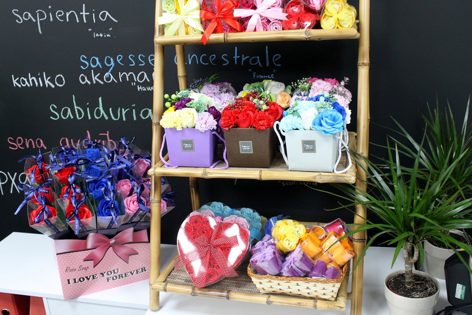 Zeepbloemen Boeket - Lentebloemen