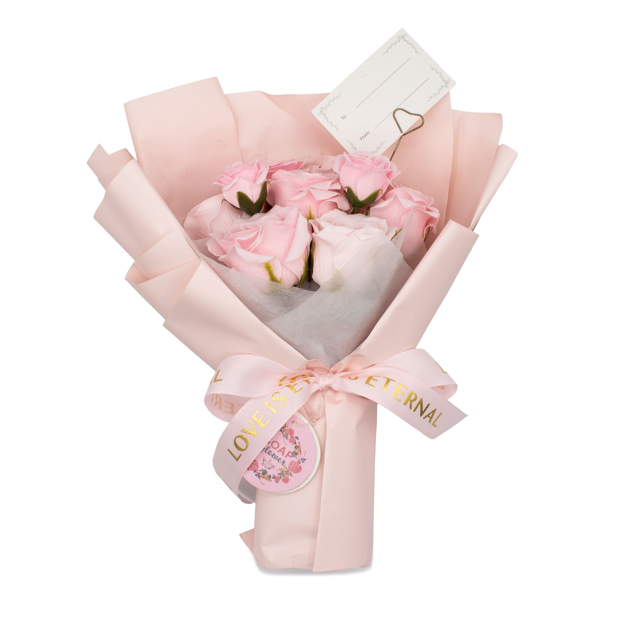 Grote Rozen Boeket - Roze