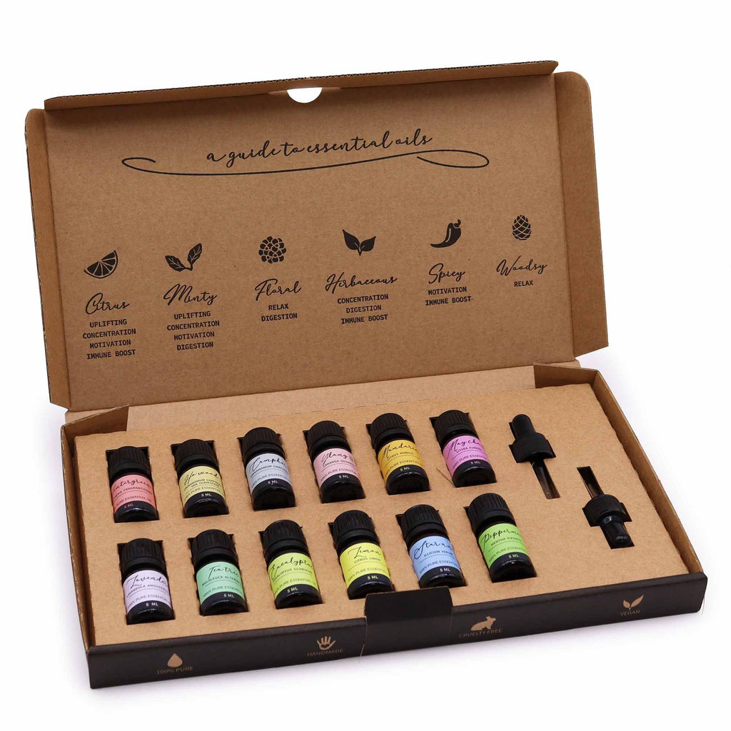 Aromatherapie Etherische Olie Set – Starterpakket