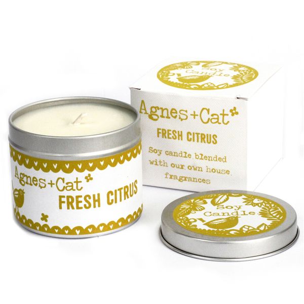 Agnes + Cat Tin Geurkaars – 200ml